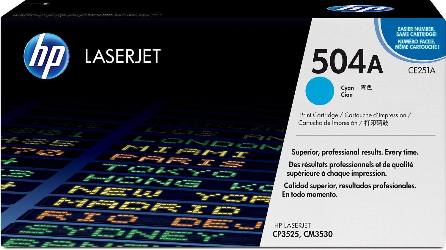 HP Original 504A Toner cyan 7.000 Seiten (CE251A)