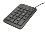 Trust Xalas USB-Zehnertastatur - Schwarz