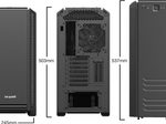 be quiet PC Gehäuse Silent Base 601 Window ATX schwarz