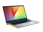 ASUS Vivobook S14 35,56 cm (14") Notebook Intel Core i5-8250U, 8GB RAM, 256GB SSD, Full HD, Gelb-Silberbla