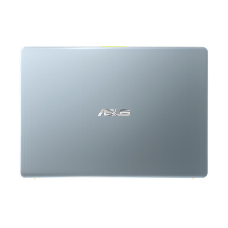 ASUS Vivobook S14 35,56 cm (14") Notebook Intel Core i5-8250U, 8GB RAM, 256GB SSD, Full HD, Gelb-Silberbla