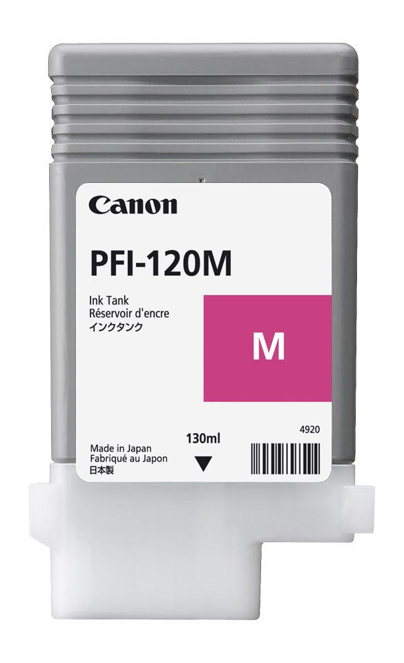 Canon Original PFI-120M Druckerpatrone - magenta 130ml