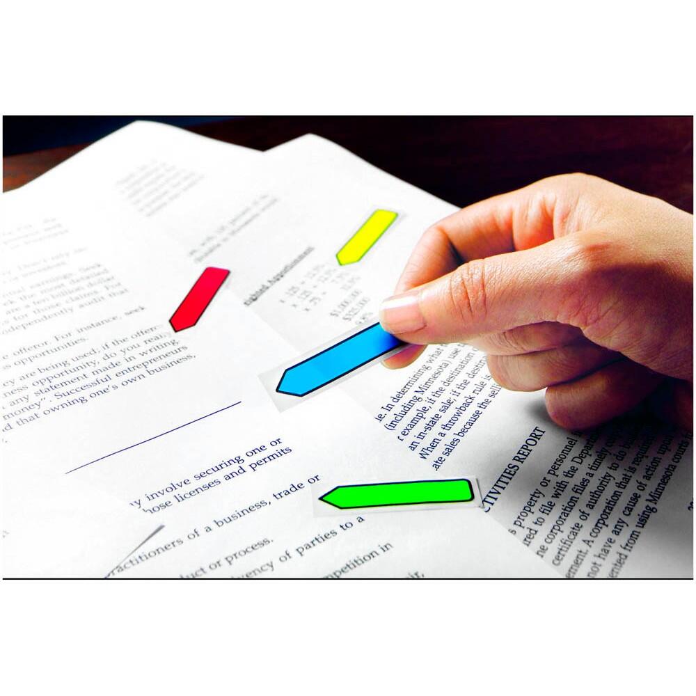 Post-it Index Mini Haftmarker farbsortiert "Pfeil" - 4 x 24 Streifen