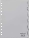 DURABLE Ordnerregister A4 nummeriert - 31-teilig - grau