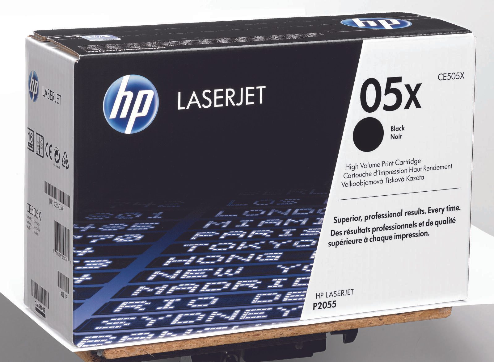 HP Original 05X Toner schwarz hohe Kapazität 6.500 Seiten (CE505X)