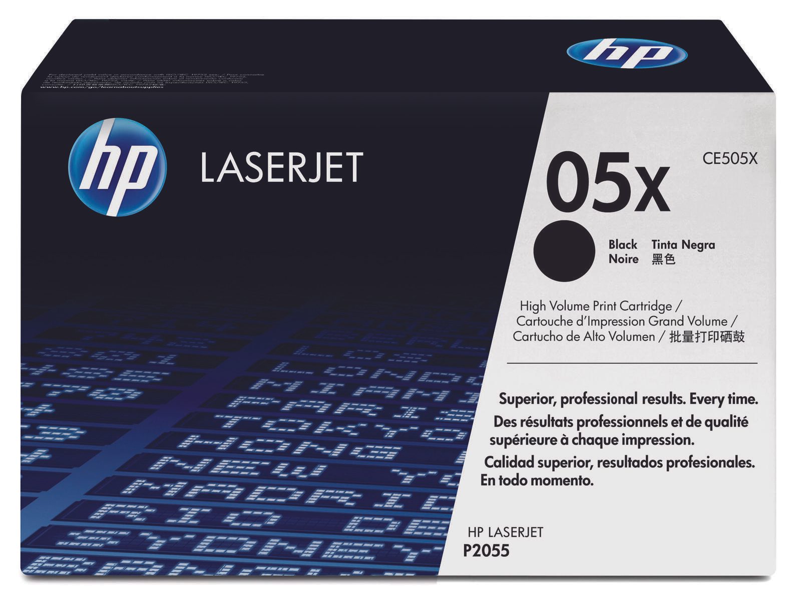 HP Original 05X Toner schwarz hohe Kapazität 6.500 Seiten (CE505X)