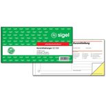 sigel Kurzmitteilung Formularbuch SD008 - 2 x 40 Blatt
