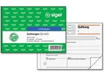 sigel Quittung, MwSt. separat ausgewiesen Formularbuch QU625