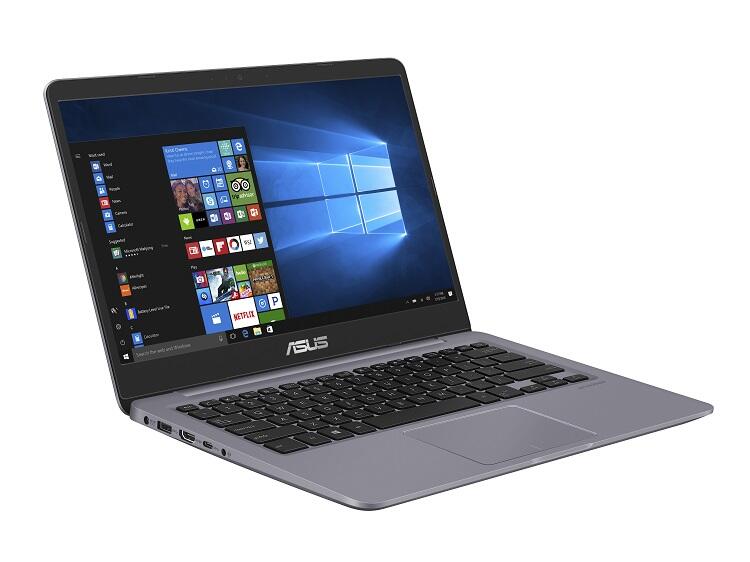 ASUS Vivobook 14 35,56 cm (14") Notebook Intel Core i5-8250U, 8GB RAM, 256GB SSD, Full HD, Win10 Home