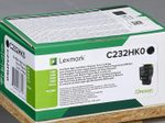 Lexmark Original Toner - schwarz (C232HK0) für C2325dw, C2425dw, C2535dw, MC2325adw, MC2425adw, MC2535adwe