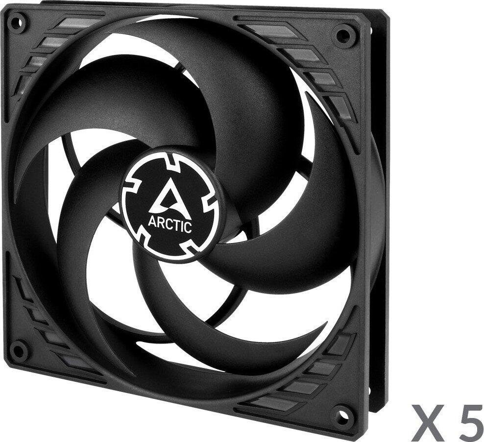 Arctic P14 PWM PST Schwarz (5er-Pack) - 140 mm