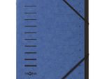 PAGNA Ordnungsmappe 12 Fächer - blau