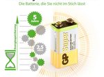 GP Batterie SUPER E-Block - 9,0 V