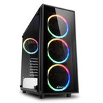 Sharkoon PC Gehäuse TG4 RGB ATX schwarz