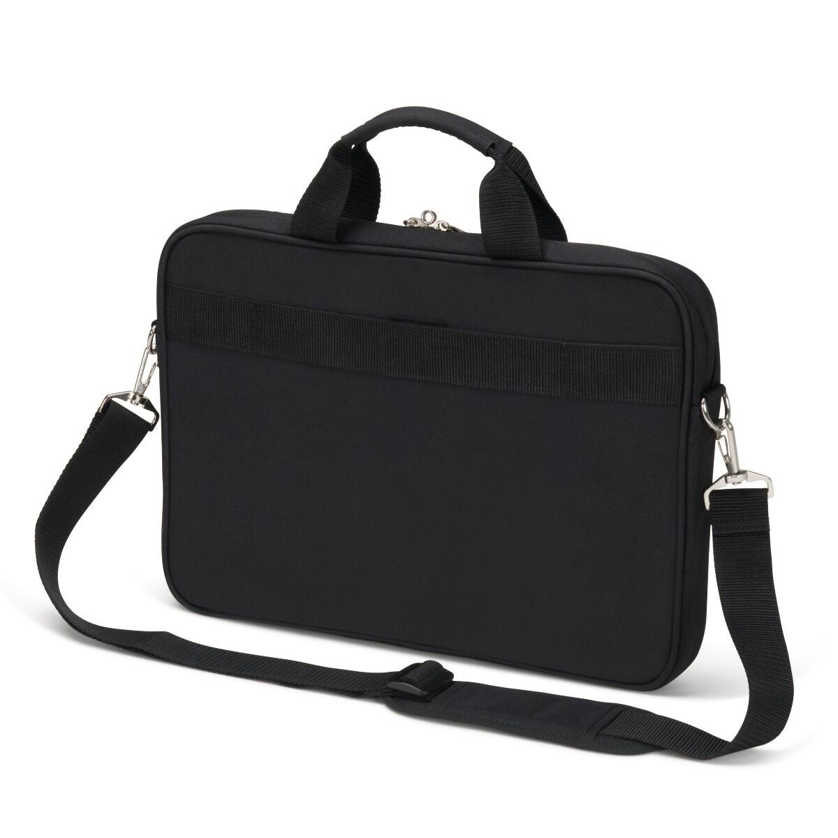 DICOTA Top Traveller Wireless Mouse Kit 39,6 cm (15.6") Notebook-Tasche inkl. optische Funkmaus, schwarz