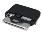 DICOTA Top Traveller Wireless Mouse Kit 39,6 cm (15.6") Notebook-Tasche inkl. optische Funkmaus, schwarz