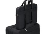 DICOTA Top Traveller Wireless Mouse Kit 39,6 cm (15.6") Notebook-Tasche inkl. optische Funkmaus, schwarz