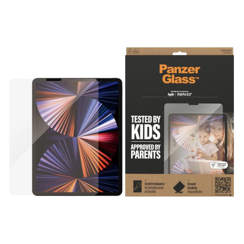 PanzerGlass™ Displayschutzfolie für Apple iPad Pro - 12,9" (2018-2022)