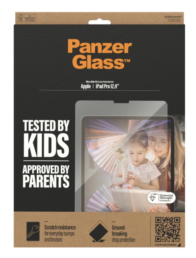 PanzerGlass™ Displayschutzfolie für Apple iPad Pro - 12,9" (2018-2022)