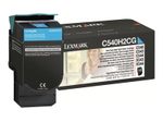 Lexmark Original Toner Standard Variante - C54x cyan 2000 Seiten (C540H2CG)