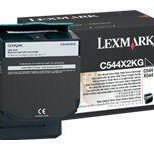 Lexmark Original Toner Standard Variante - C54x,X54x schwarz 6.000 Seiten (C544X2KG)