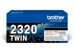 Brother Original TN2320 TWIN - Toner - schwarz (TN2320TWIN)