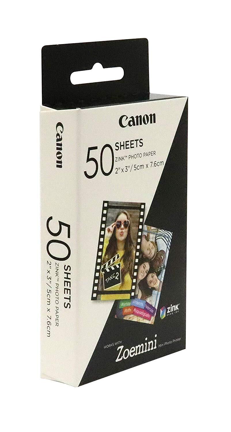 Canon ZP-2030 ZINK Fotopapier 50x75mm - 50 Blatt