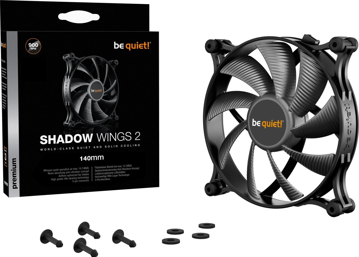 be quiet Shadow Wings 2, 140 mm