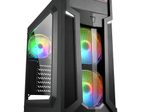 Sharkoon PC Gehäuse VG6-W RGB ATX schwarz