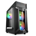 Sharkoon PC Gehäuse VG6-W RGB ATX schwarz