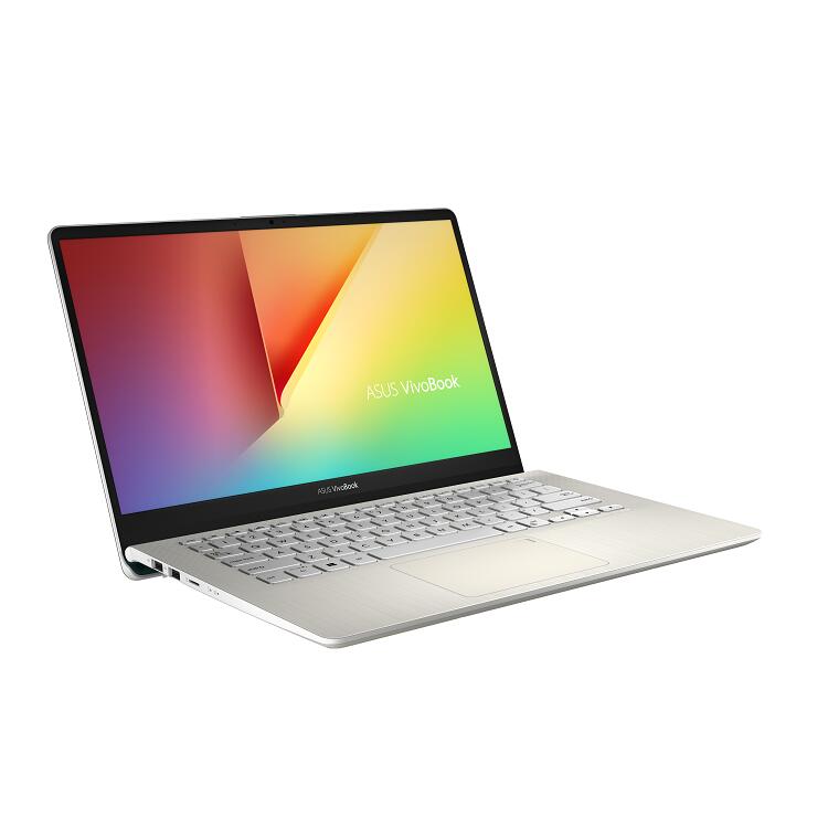ASUS Vivobook S14 35,56 cm (14") Notebook Intel Core i5-8265U, 8GB RAM, 256GB SSD, Full HD, Icicle Gold