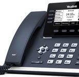 Yealink SIP-T53W - VoIP-Telefon mit Bluetooth-Schnittstelle mit Rufnummernanzeige - schwarz