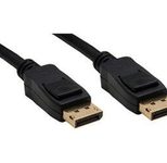 InLine DisplayPort Kabel 1.0 m, vergoldete Kontakte, schwarz
