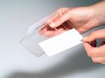 DURABLE CLICK FOLD Namensschilder 40 x 75 mm mit Magnet PP - 10 Stück