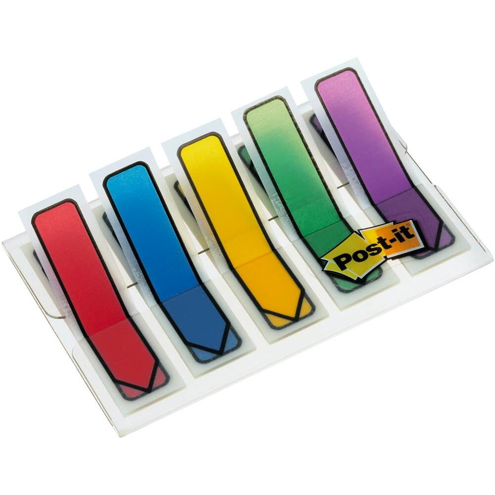 Post-it Mini Haftmarker farbsortiert - 5 x 20 Streifen