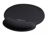DeLOCK Ergonomisches Mauspad mit Handballenauflage schwarz