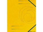 herlitz Eckspanner easy orga DIN A4 - gelb - 5 Stück
