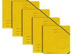 herlitz Eckspanner easy orga DIN A4 - gelb - 5 Stück