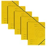 herlitz Eckspanner easy orga DIN A4 - gelb - 5 Stück