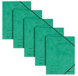 herlitz Eckspanner easy orga DIN A4 grün - 5 Stück