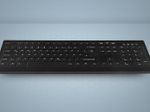 Active Key desinfizierbare Hygiene-Tastatur - Schwarz