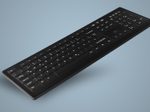 Active Key desinfizierbare Hygiene-Tastatur - Schwarz