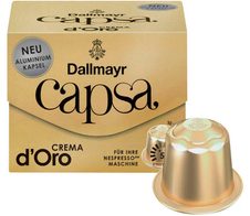 Dallmayr Capsa Crema d'Oro Kaffeekapseln, Arabicabohnen mild, 10 St.