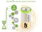 GP Batterien SUPER Baby C 1,5 V - 4 Stück