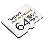 SanDisk High Endurance microSDXC Speicherkarte 64GB + SD Adapter