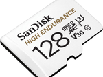 SanDisk High Endurance microSDXC Speicherkarte 128GB + SD Adapter