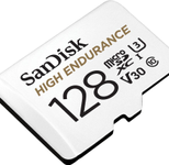 SanDisk High Endurance microSDXC Speicherkarte 128GB + SD Adapter