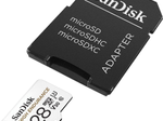 SanDisk High Endurance microSDXC Speicherkarte 128GB + SD Adapter
