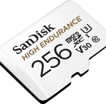 SanDisk High Endurance microSDXC Speicherkarte 256GB + SD Adapter