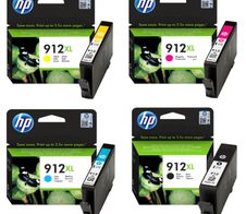 HP Original 912XL Druckerpatronen - 4er Multipack (3YP34AE)